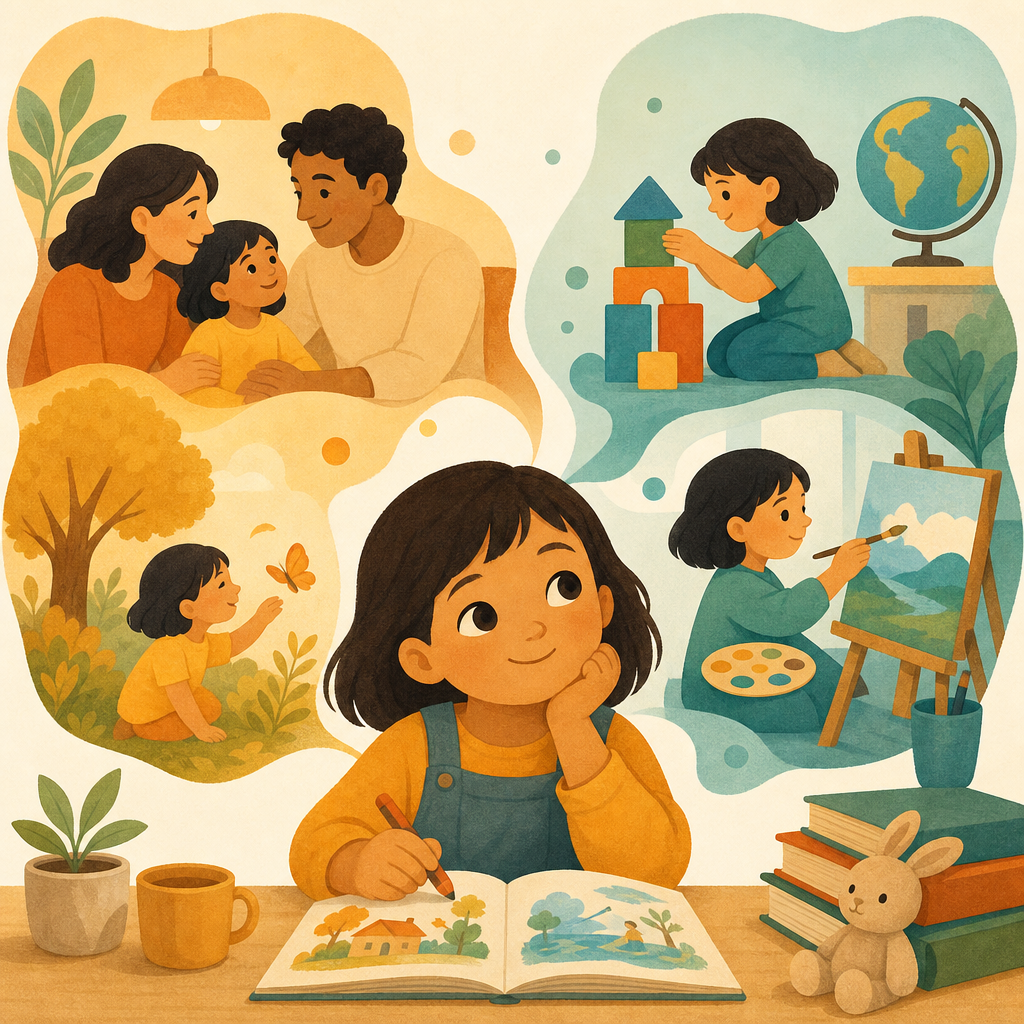 bilingualism concept illustration