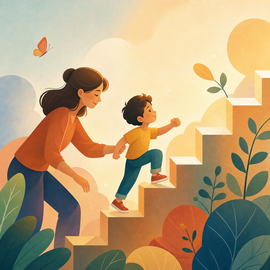 Motivation concept illustration