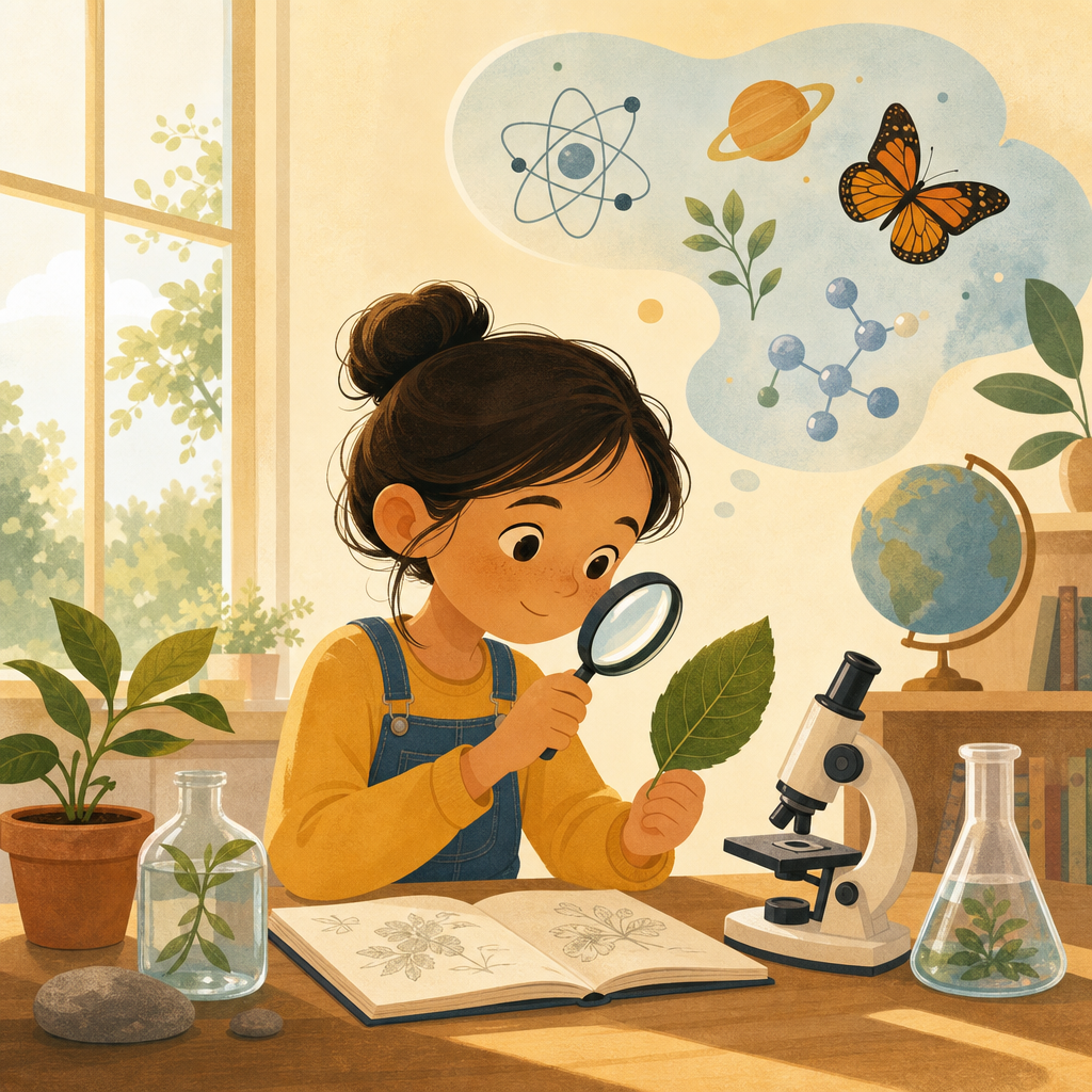 science education concept illustration