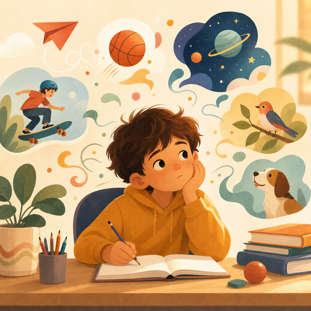 ADHD concept illustration